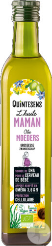 Quintesens Mélange 6 Huiles Bio Maman Grossesse 500ml