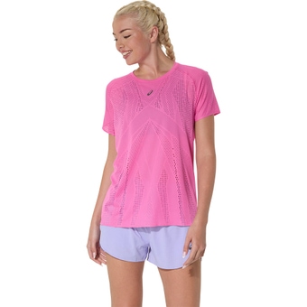 Asics Metarun Lucy Charles-Barcley T-Shirt Dragon Fruit Damen