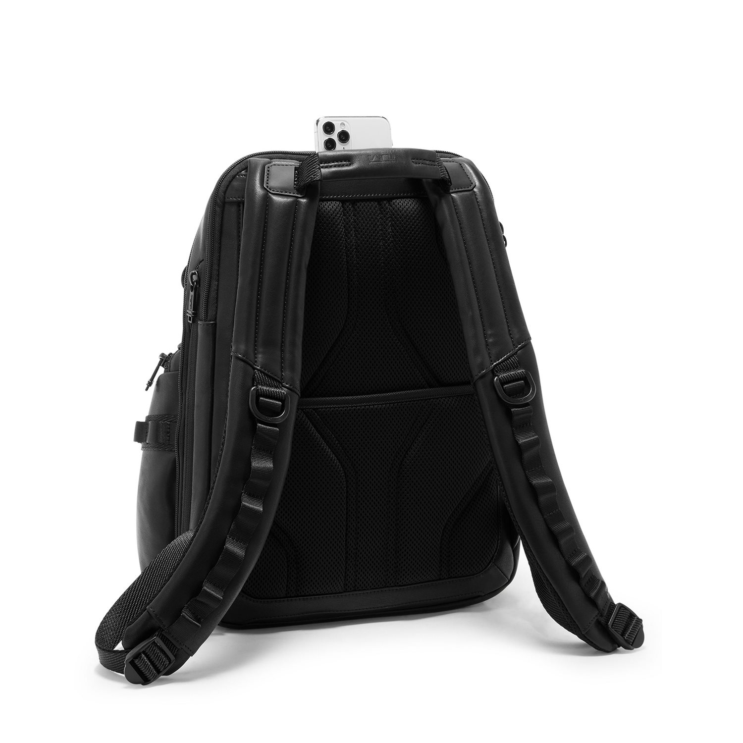 Tumi Alpha Bravo Nathan Navigation Backpack Leather black