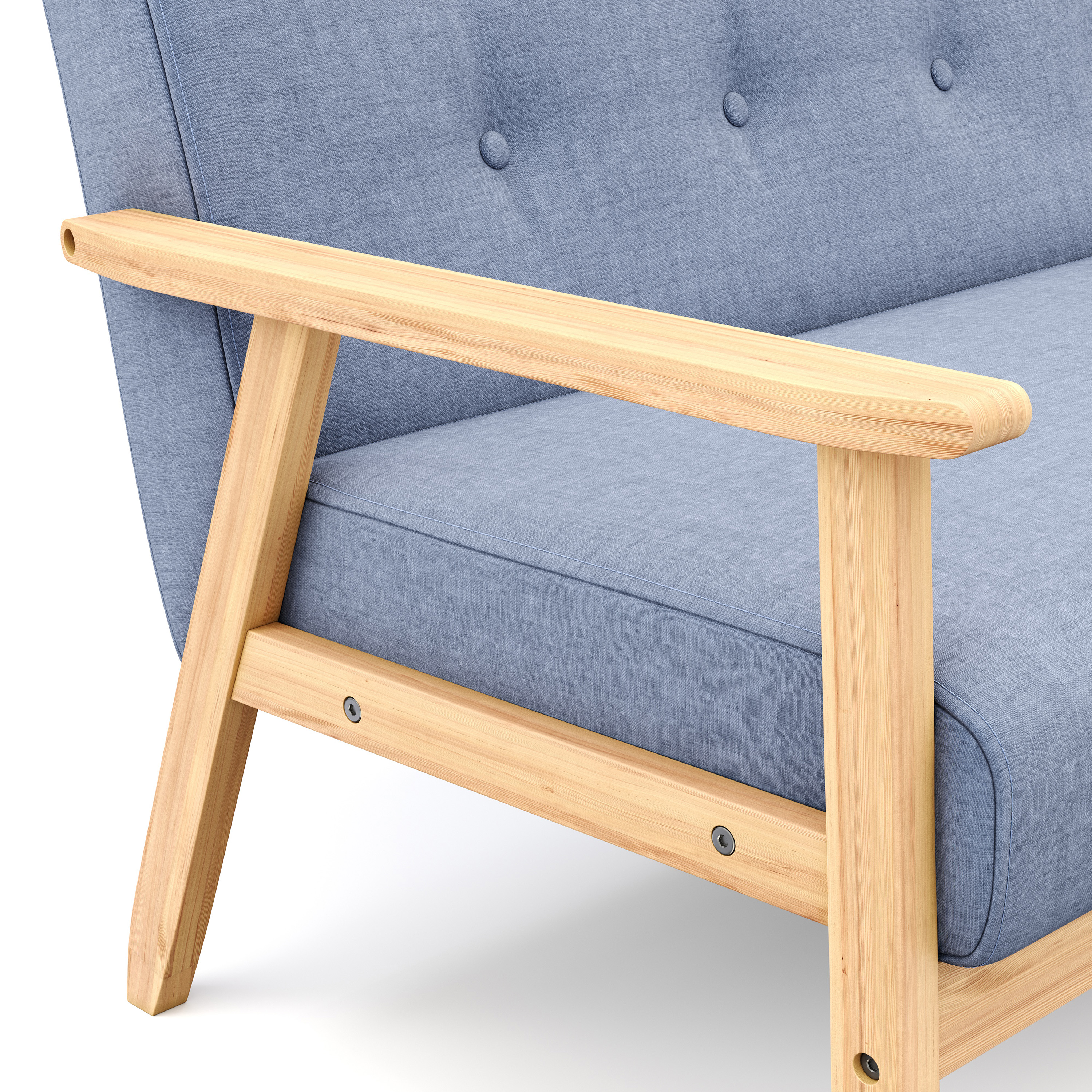 Sofa Set EDDY blau