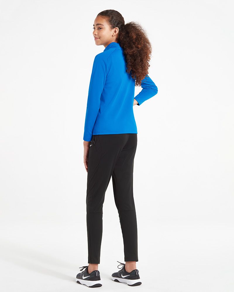 Haut d'entrainement 1/4 Zip Nike Training Bleu Royal pour enfant