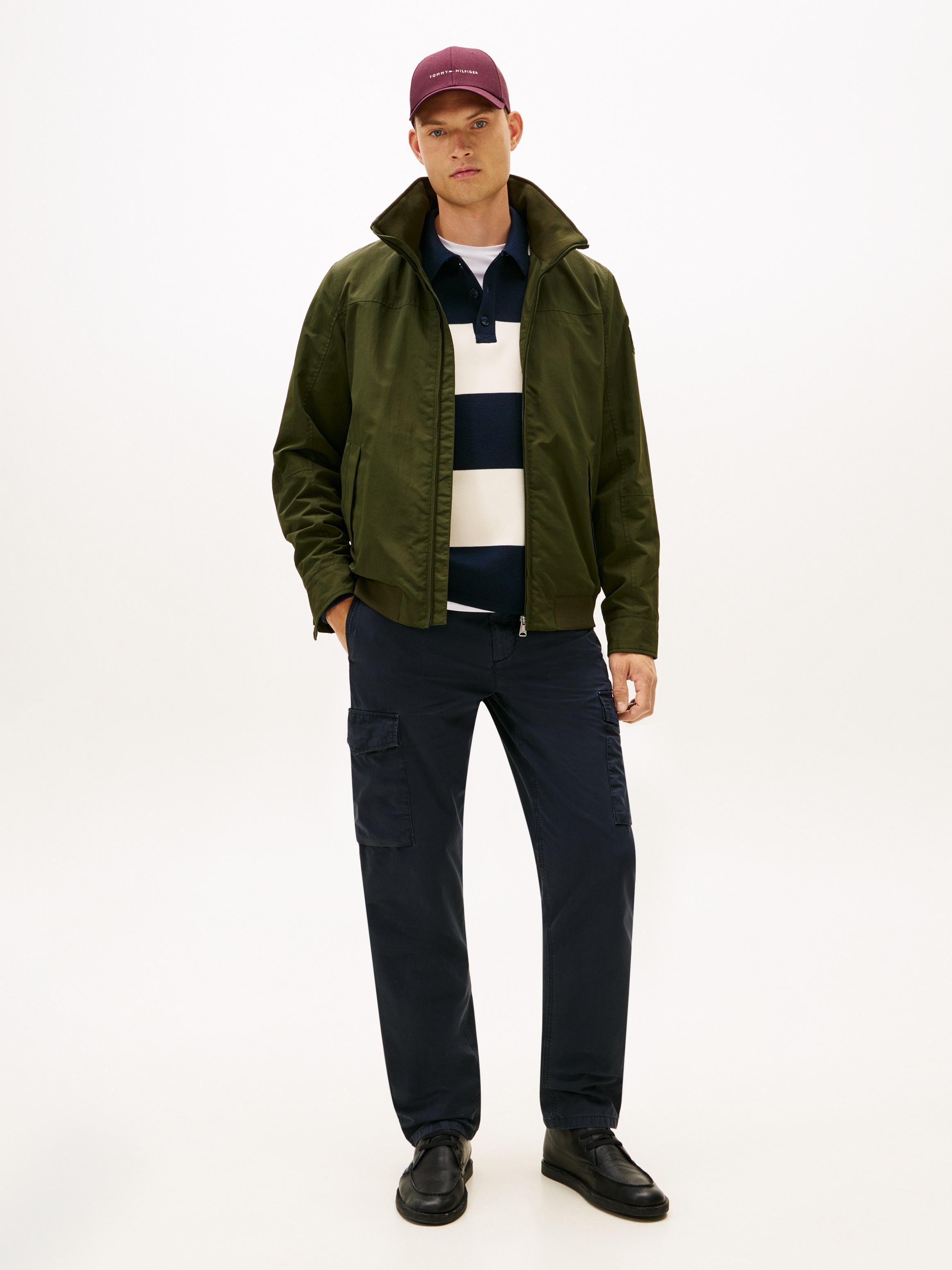 Tommy Hilfiger Cargohose »DENTON LW TWILL«  Straight Fit, Baumwolle