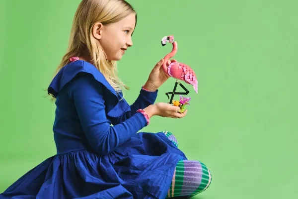 LEGO Creator 31170 Vilde dyr: Pink flamingo