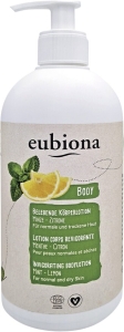 Eubiona Belebende Körperlotion Minze-Zitrone, 500 ml