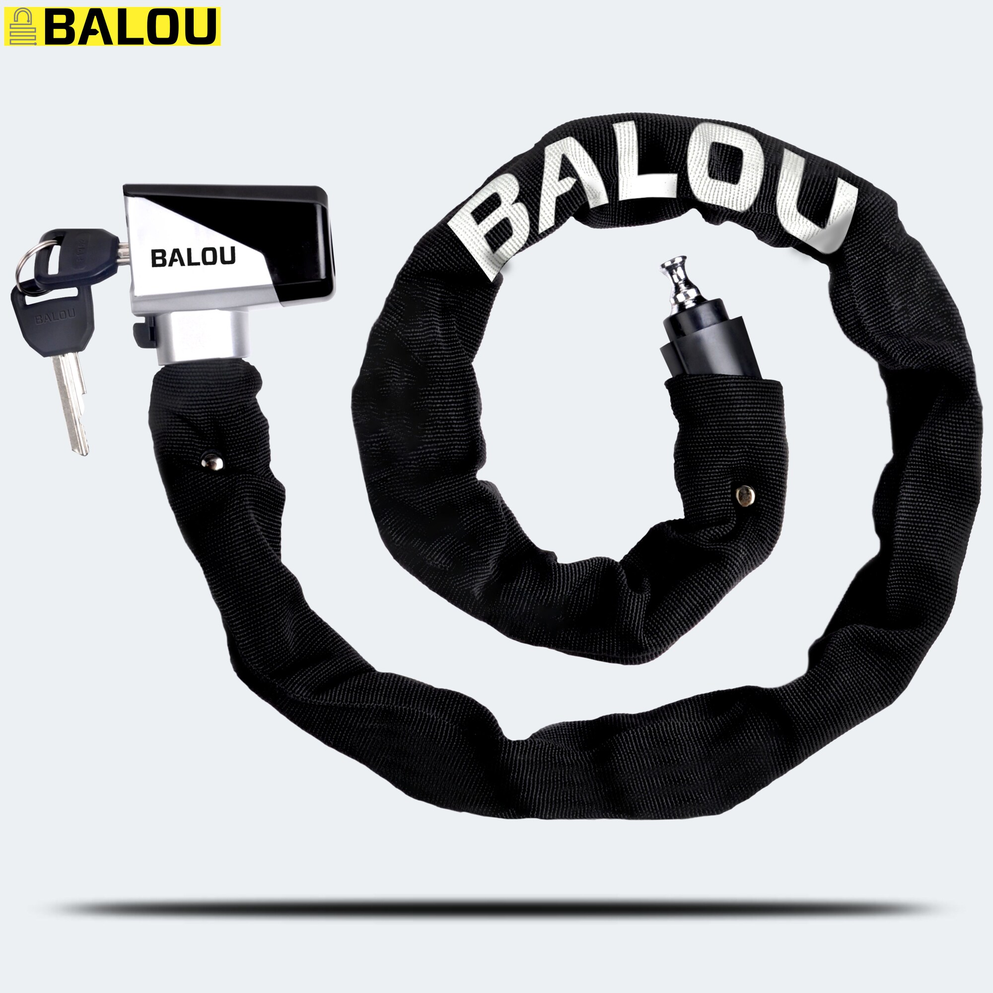 BALOU Fahrrad Kettenschloss ET555