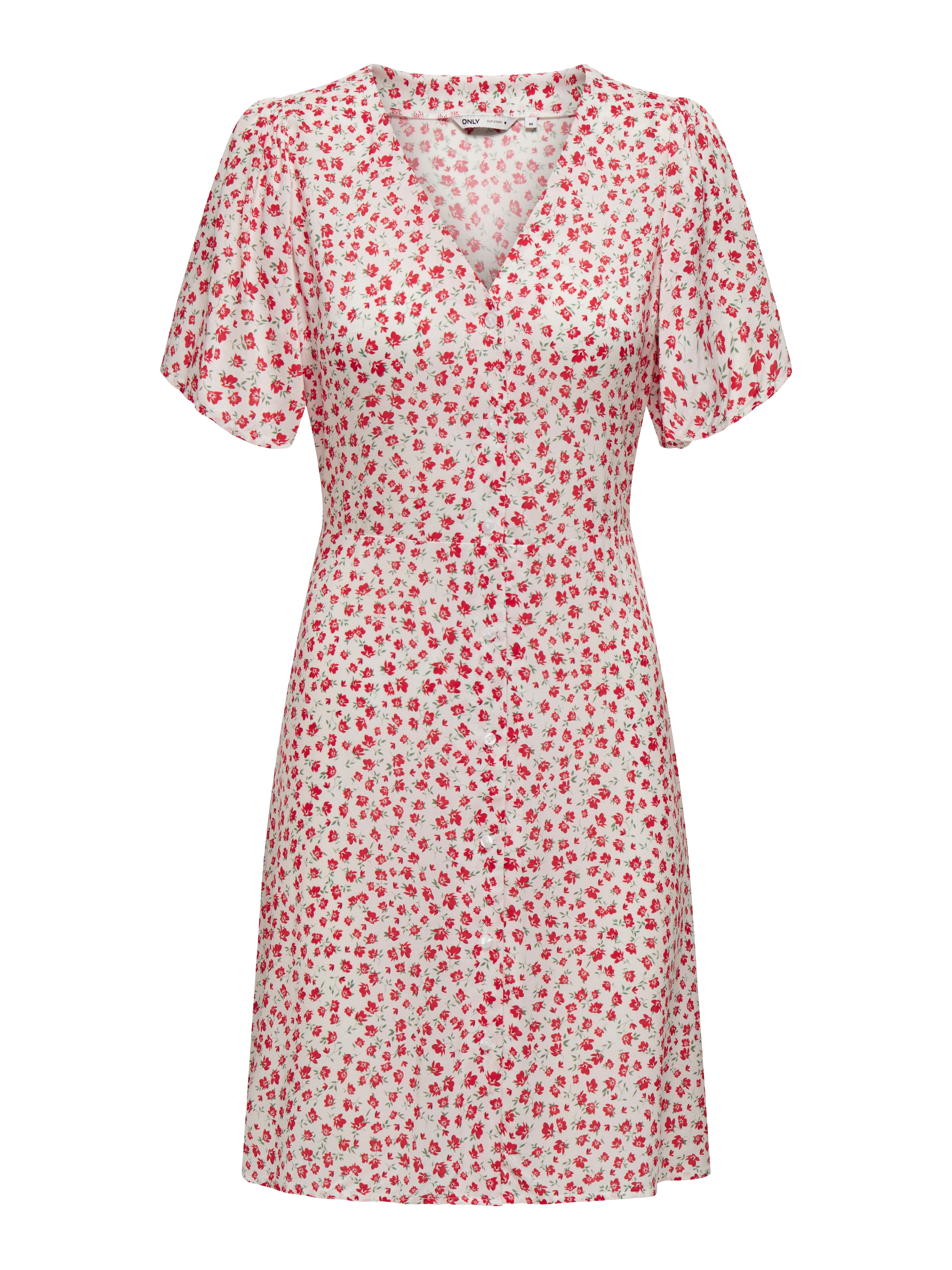 ONLY Minikleid »ONLEVIDA S/S SHORT DRESS WVN NOOS« Sommerkleid