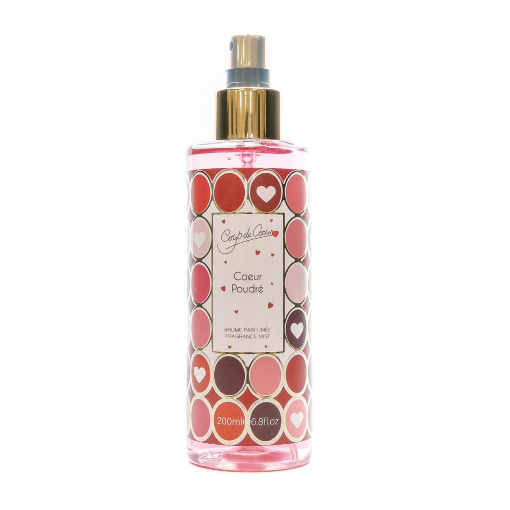 Coup de Coeur Brume parfumée Cœur poudré Femme Coup de Coeur 200ml
