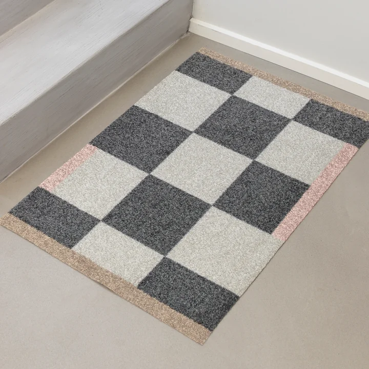 Mette Ditmer - Square Fussmatte, 55 x 80 cm, braun