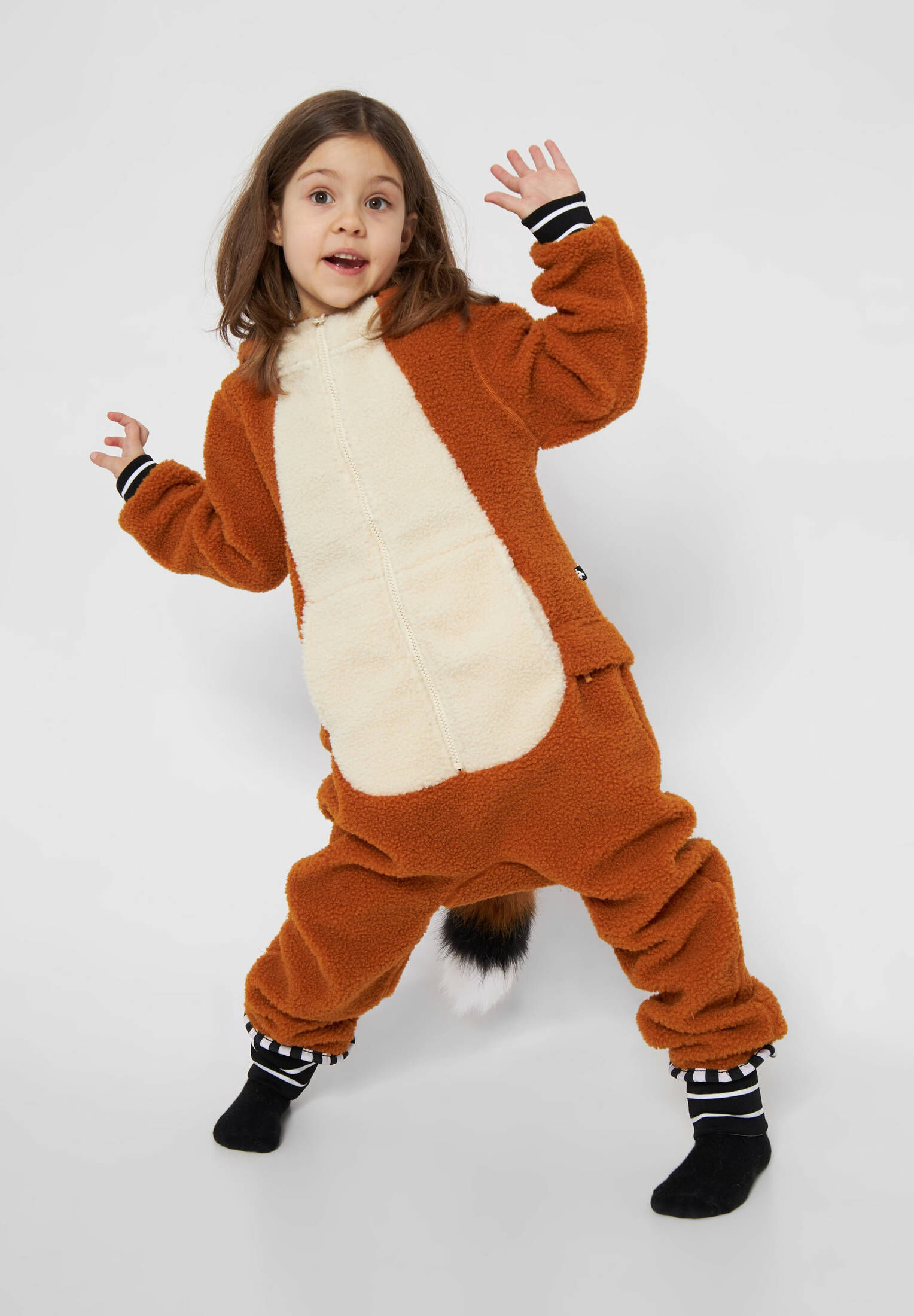 WeeDo| Kinder Fleeceanzug FOXDO Fox