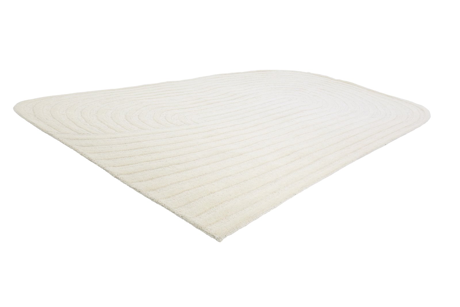 Shape gulvteppe 160x230 Hvit 160x230cm ull håndtuft