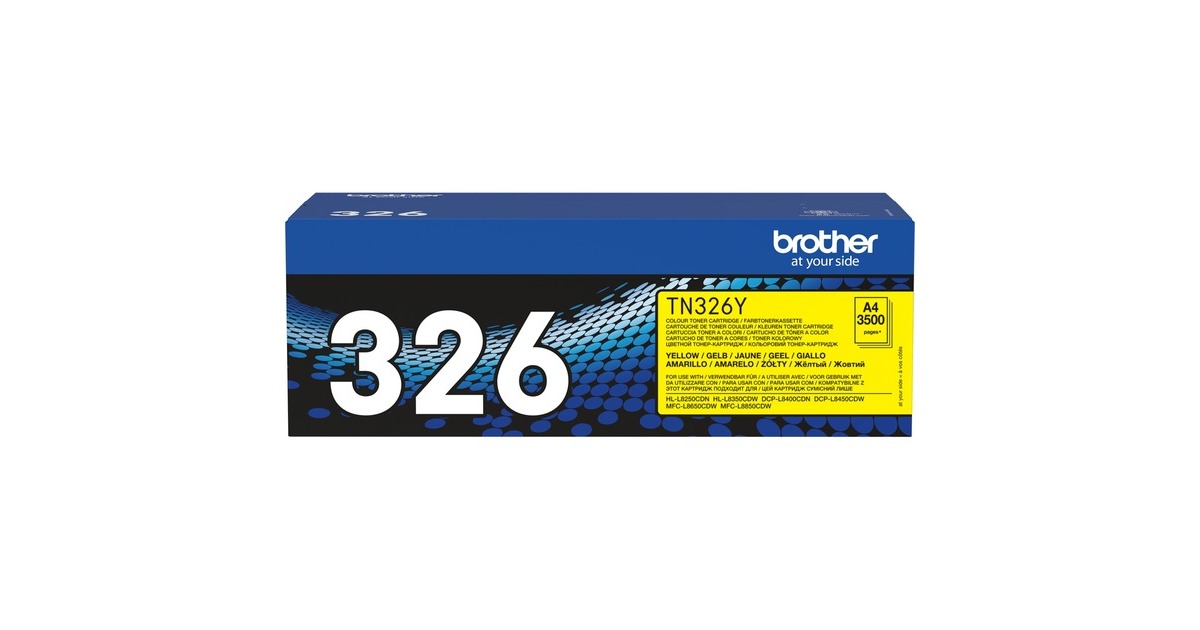 BrotherToner TN-326Y