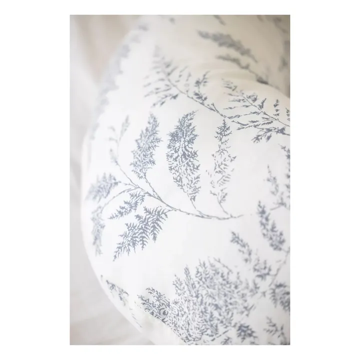 Tartine et Chocolat Coussin d'allaitement Feuillage | Bleu marine
