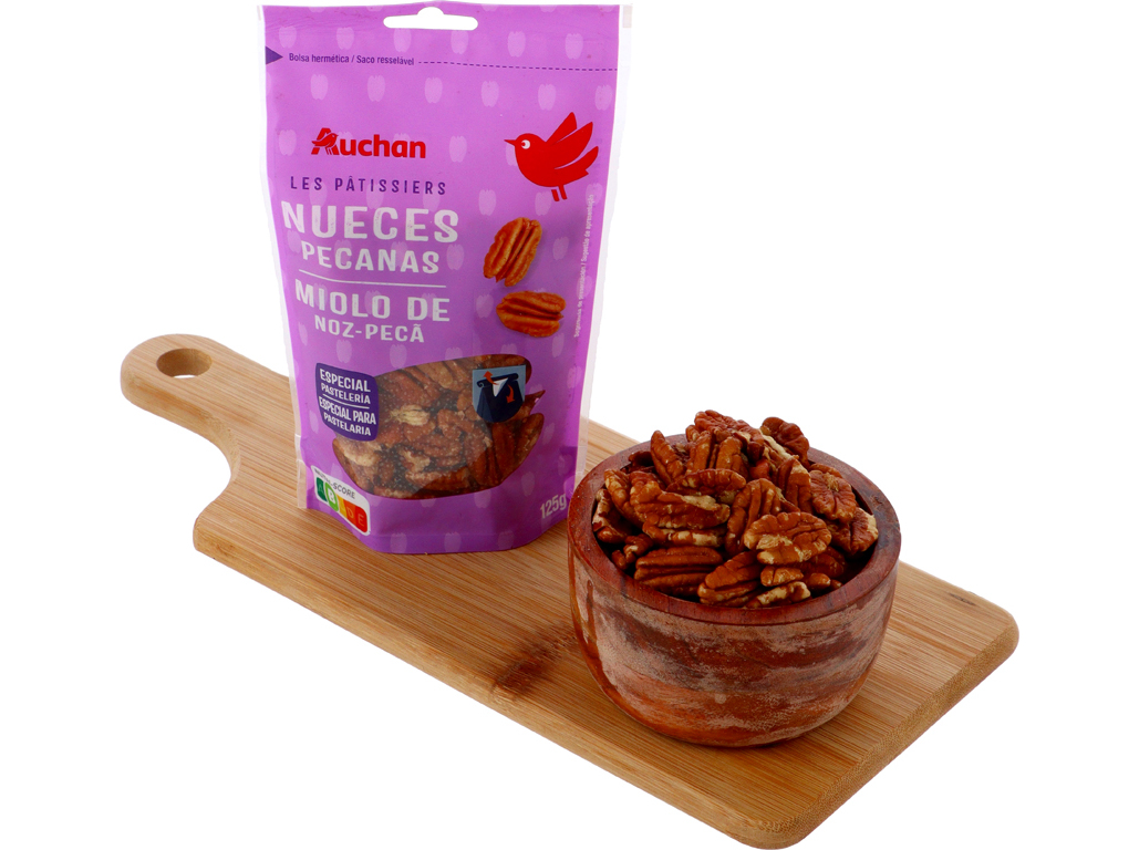 MIOLO DE NOZ PECAN AUCHAN 125G