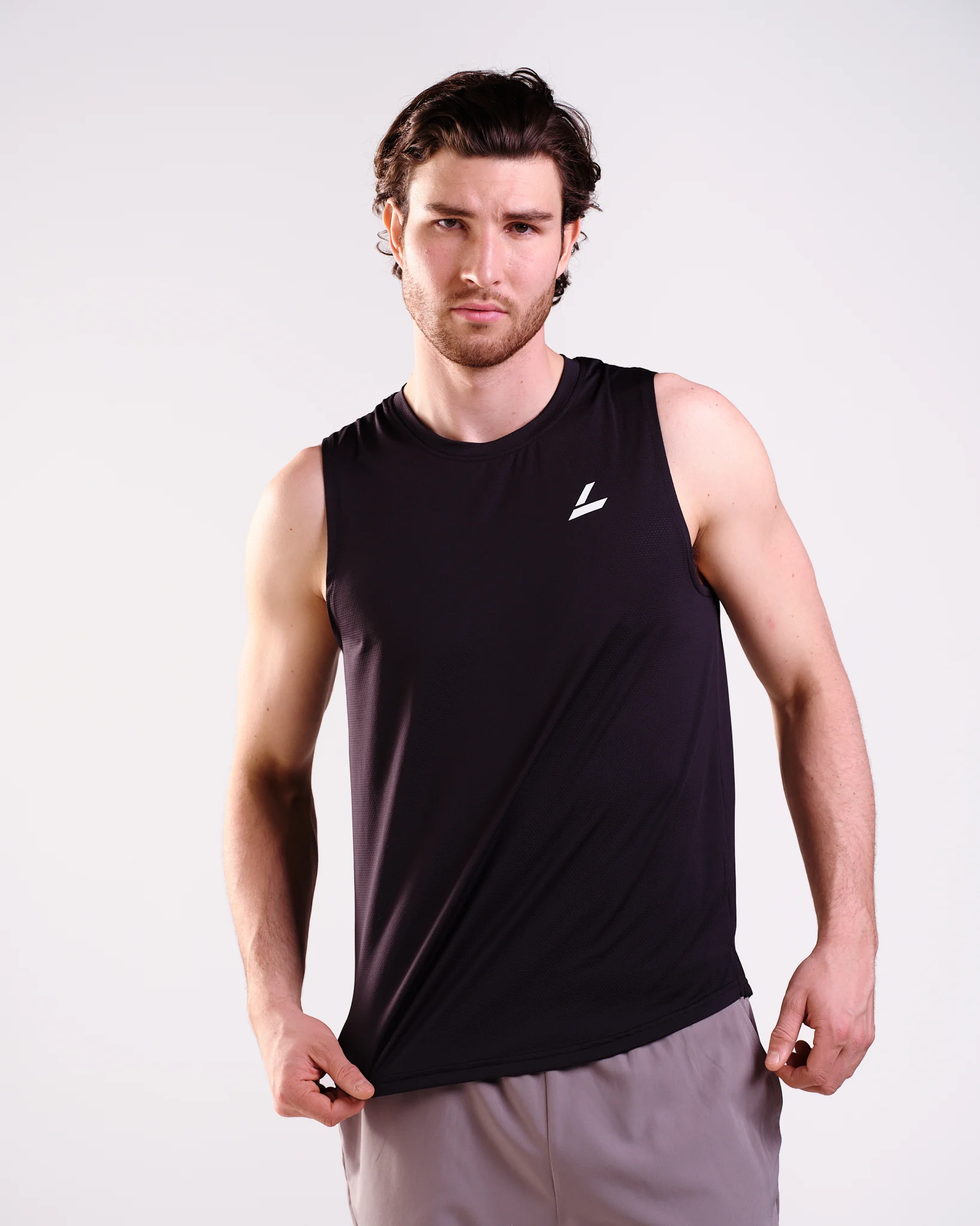 LEVITY Legend Mesh Tank M Black