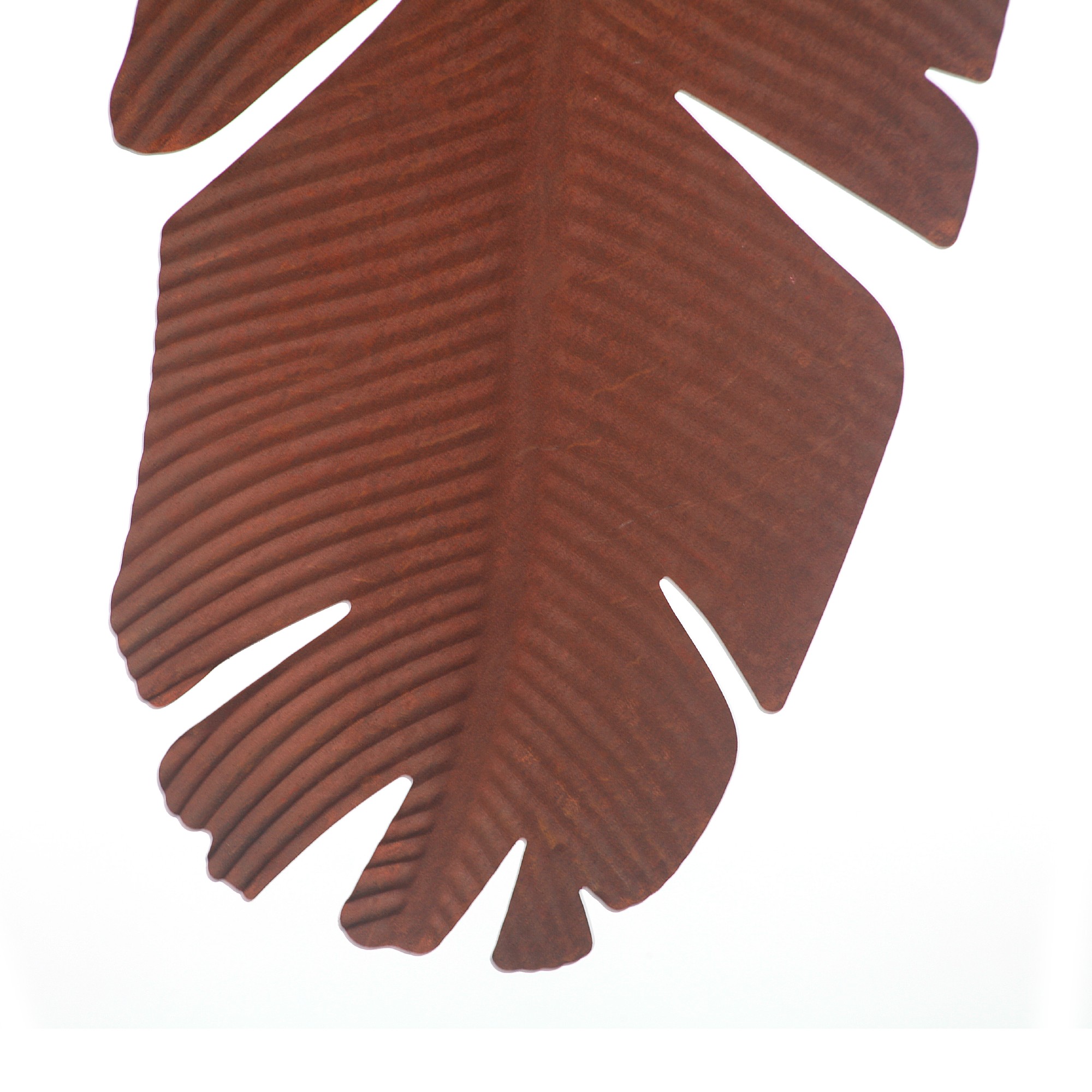 Gartenstecker 'Feder', rostbraun, T 2 cm, B 33 cm, H 110 cm günstig bestellen