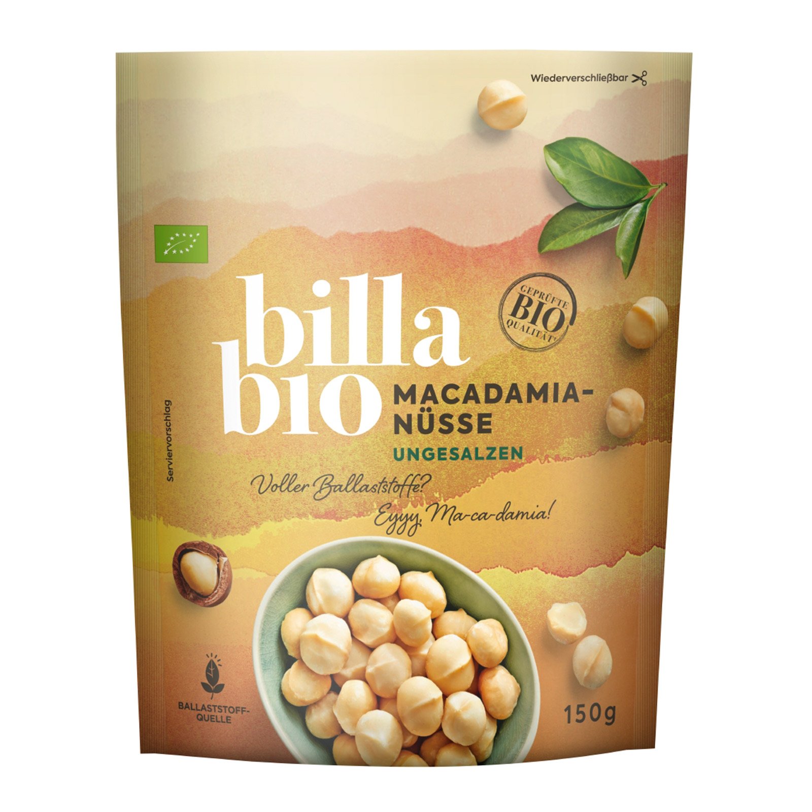 BILLA Bio Macadamia Natur