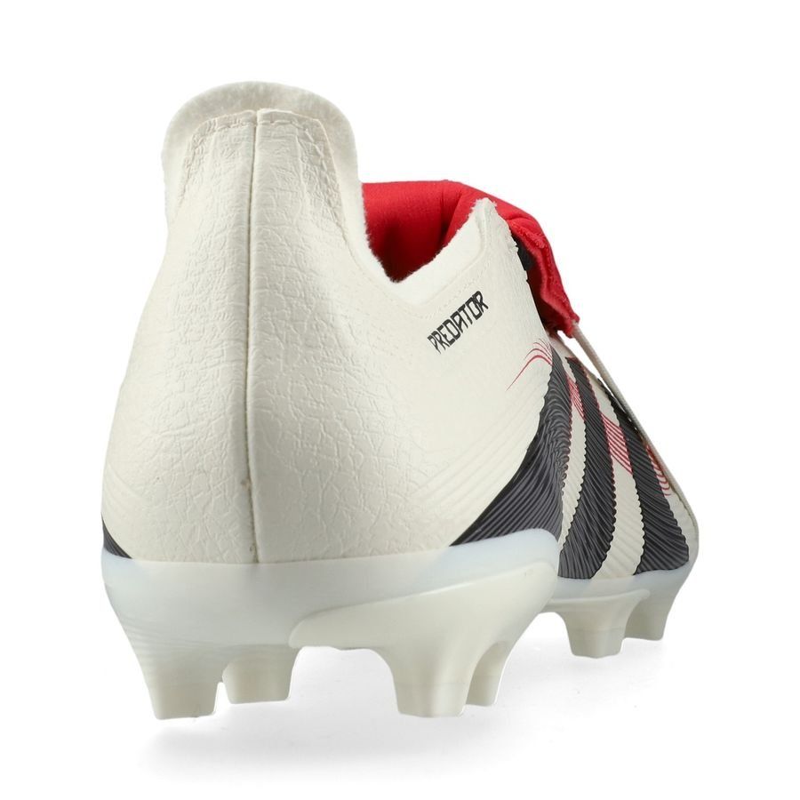 adidas Predator League Fold-over Tongue FG/AG Champagne - Blanc/Noir/Pure Ruby