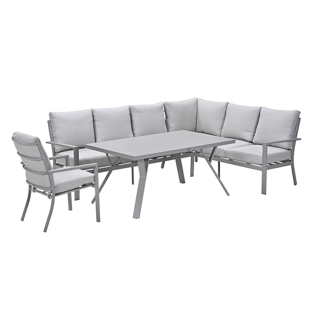 Garden Impressions Senja valley sand - 4-delige loungediningset