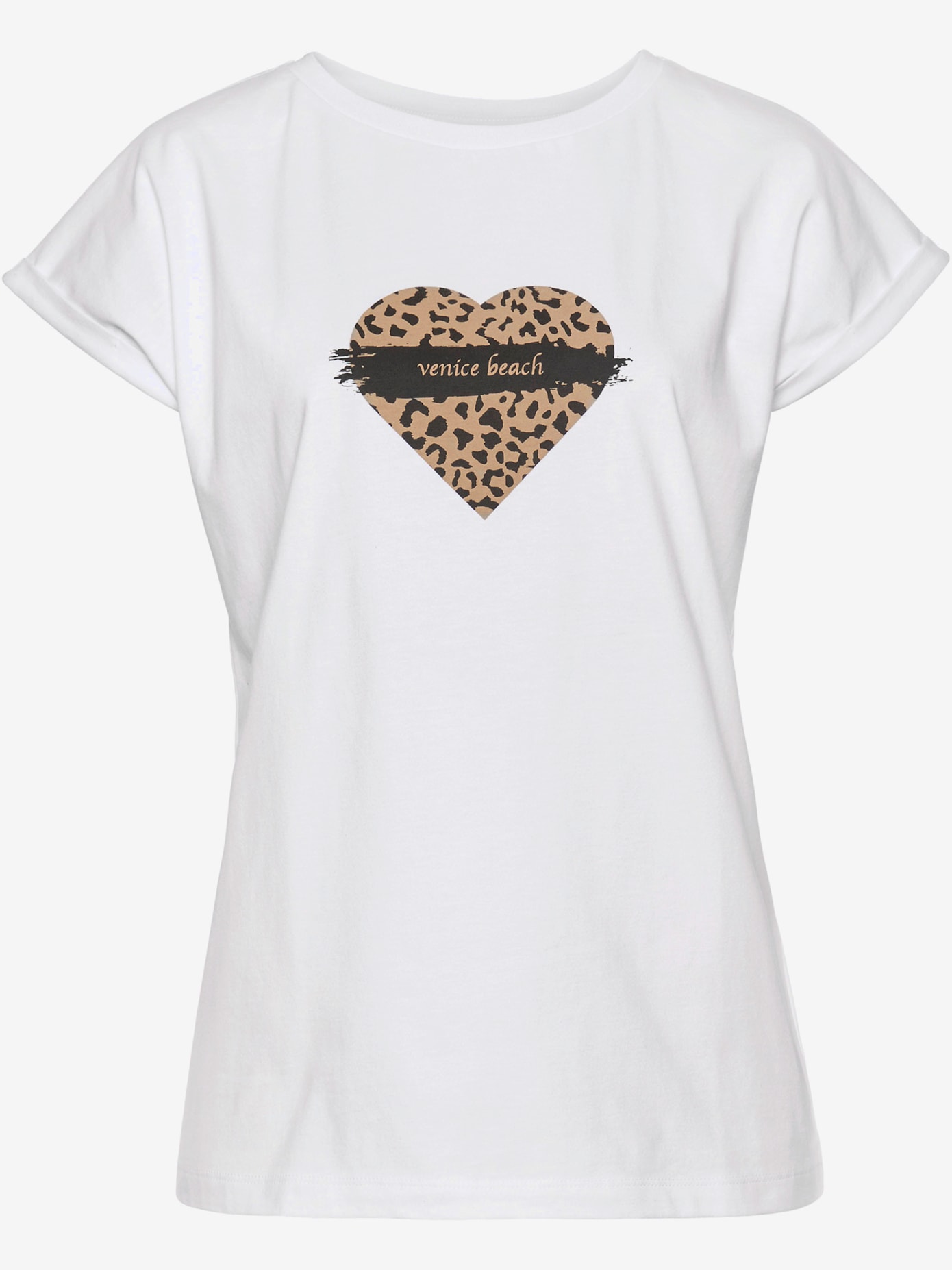 T-shirt à manches courtes encolure ronde