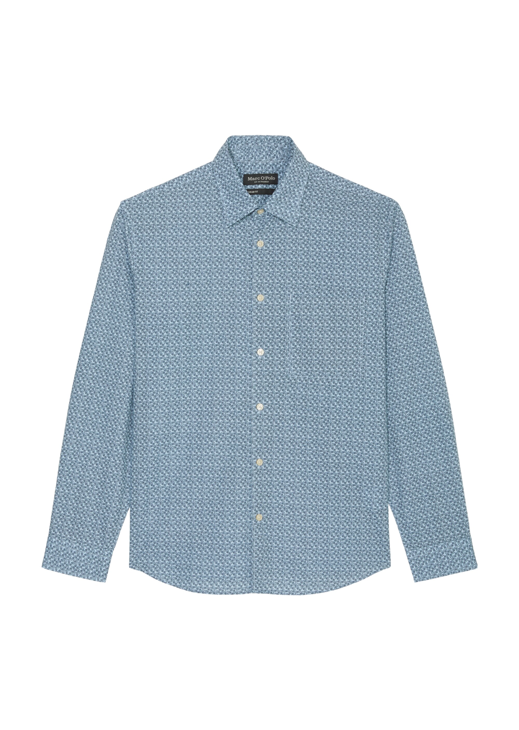 Hemd regular mit Allover-Print