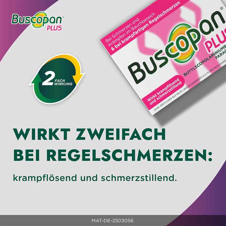 Buscopan Plus 10 mg / 500 mg Filmtabletten, 10 St