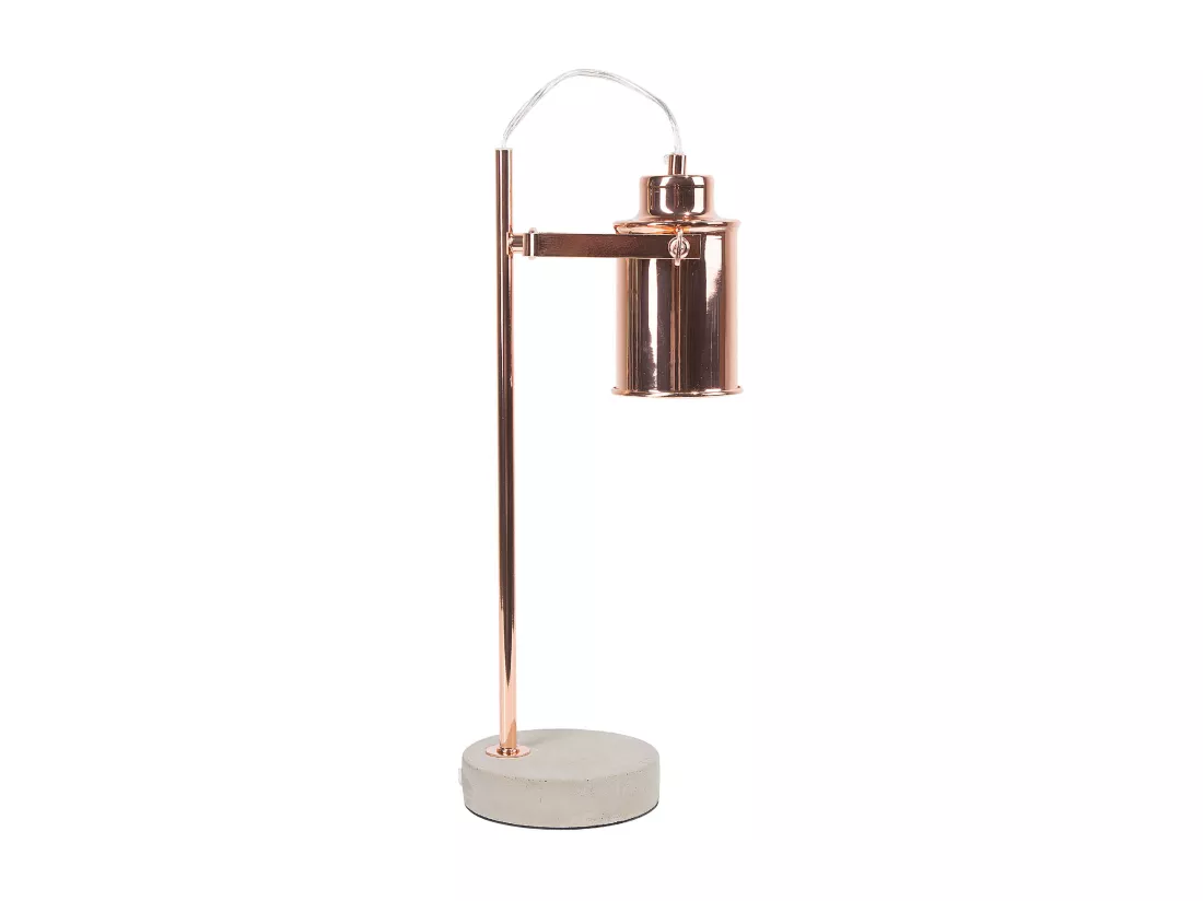 Lampe de bureau MUNDAKA Réglable Métal Cuivré