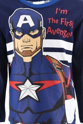 Marvel Avengers Classic Pysjamas, Navy