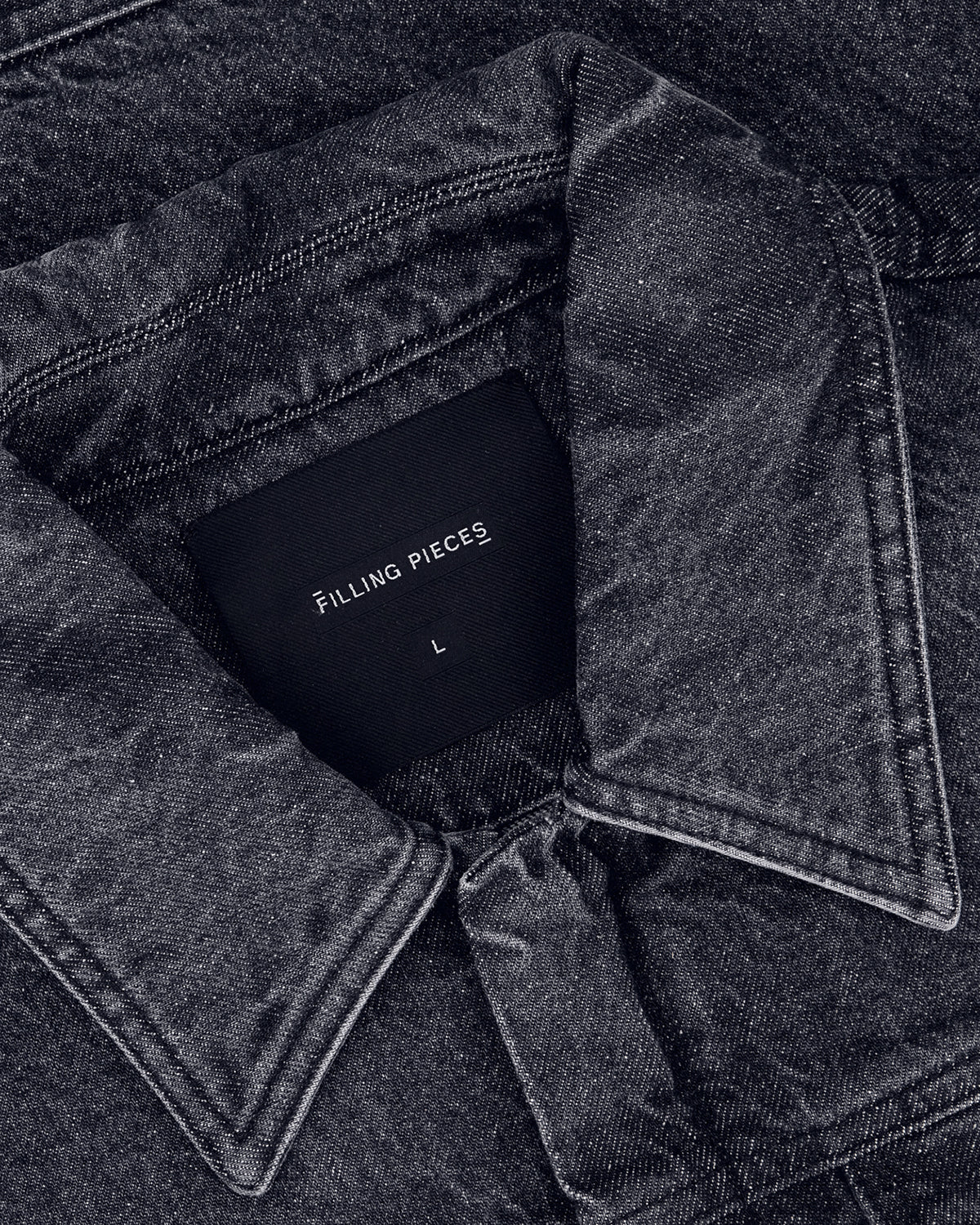 Denim Jacket Washed Black