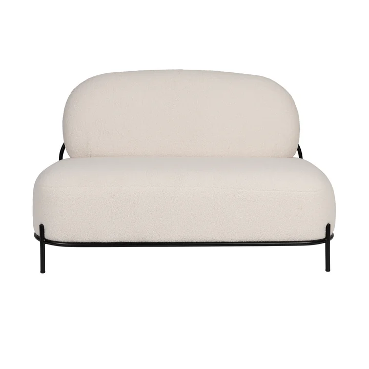 Livingstone - Hatuma Sofa, schwarz / beige