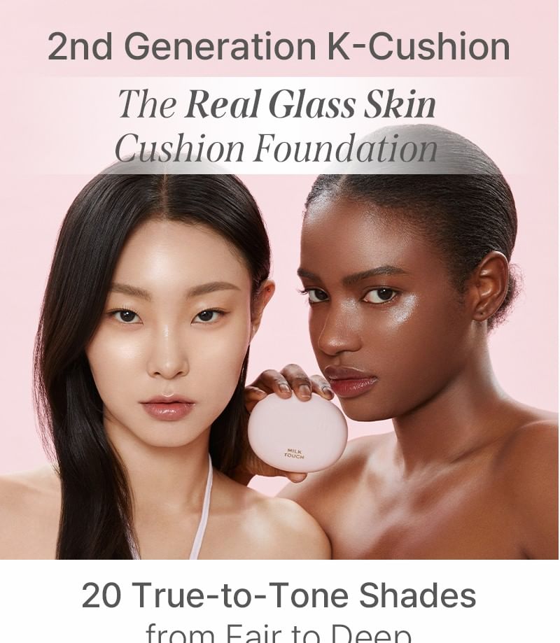 Milk Touch - All-day Skin Fit Milky Glow Cushion - 20 kleuren