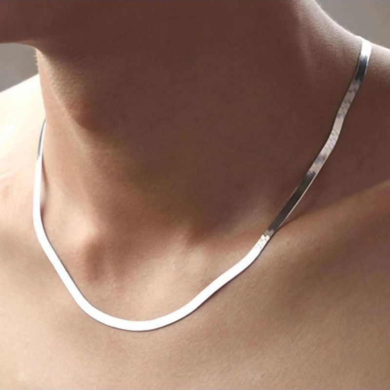 Lilafey - Slangenketting Metallic Ketting