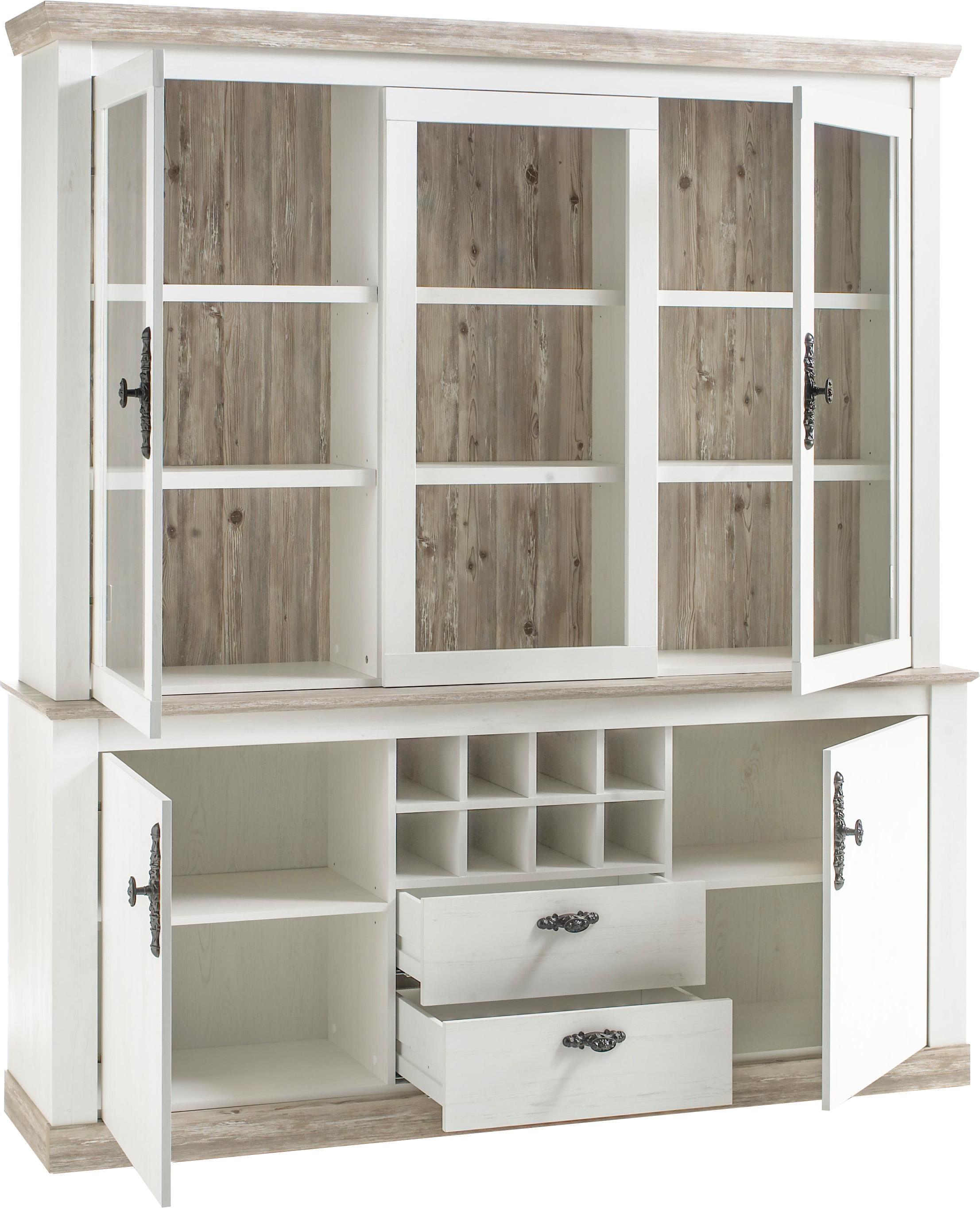 Home affaire Buffet »Florenz« im romantischen Landhaus-Look, Höhe 205 cm