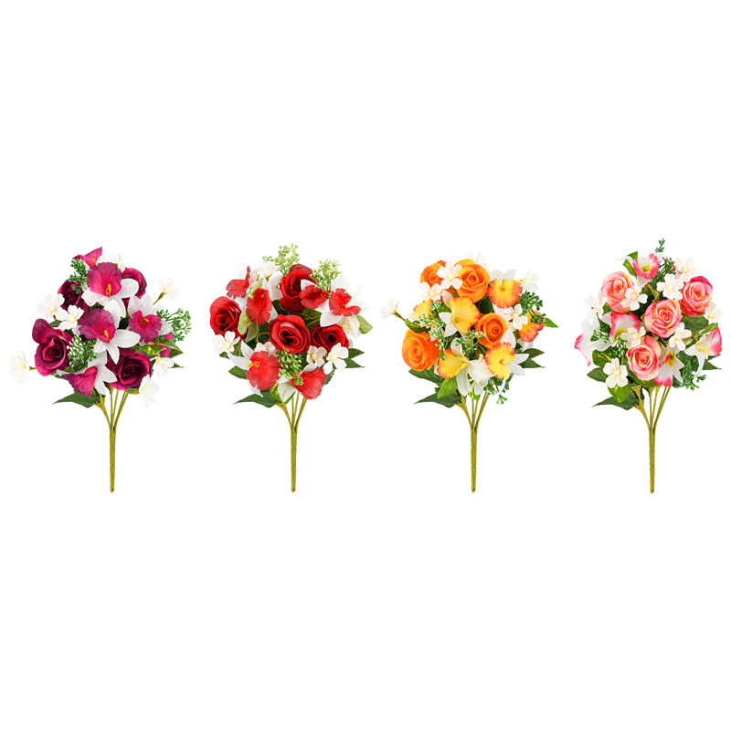 Bouquet de fleurs artificielles