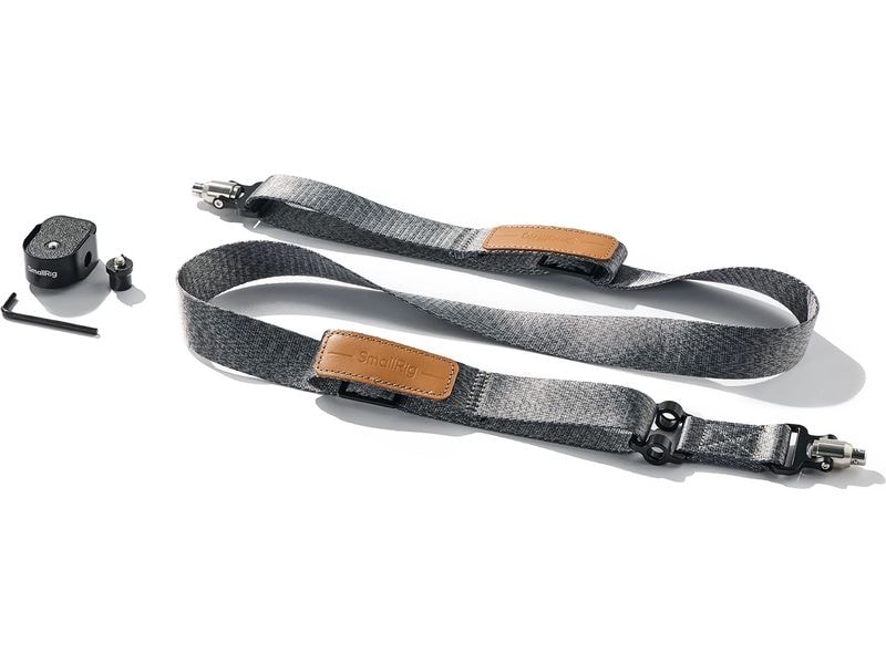 Smallrig Kameragurt Weight-Reducing Shoulder Strap Schultergurt-Kit für DJI RS 2 / RS 3 / RS 3 Pro / RS 4 / RS 4 Pro