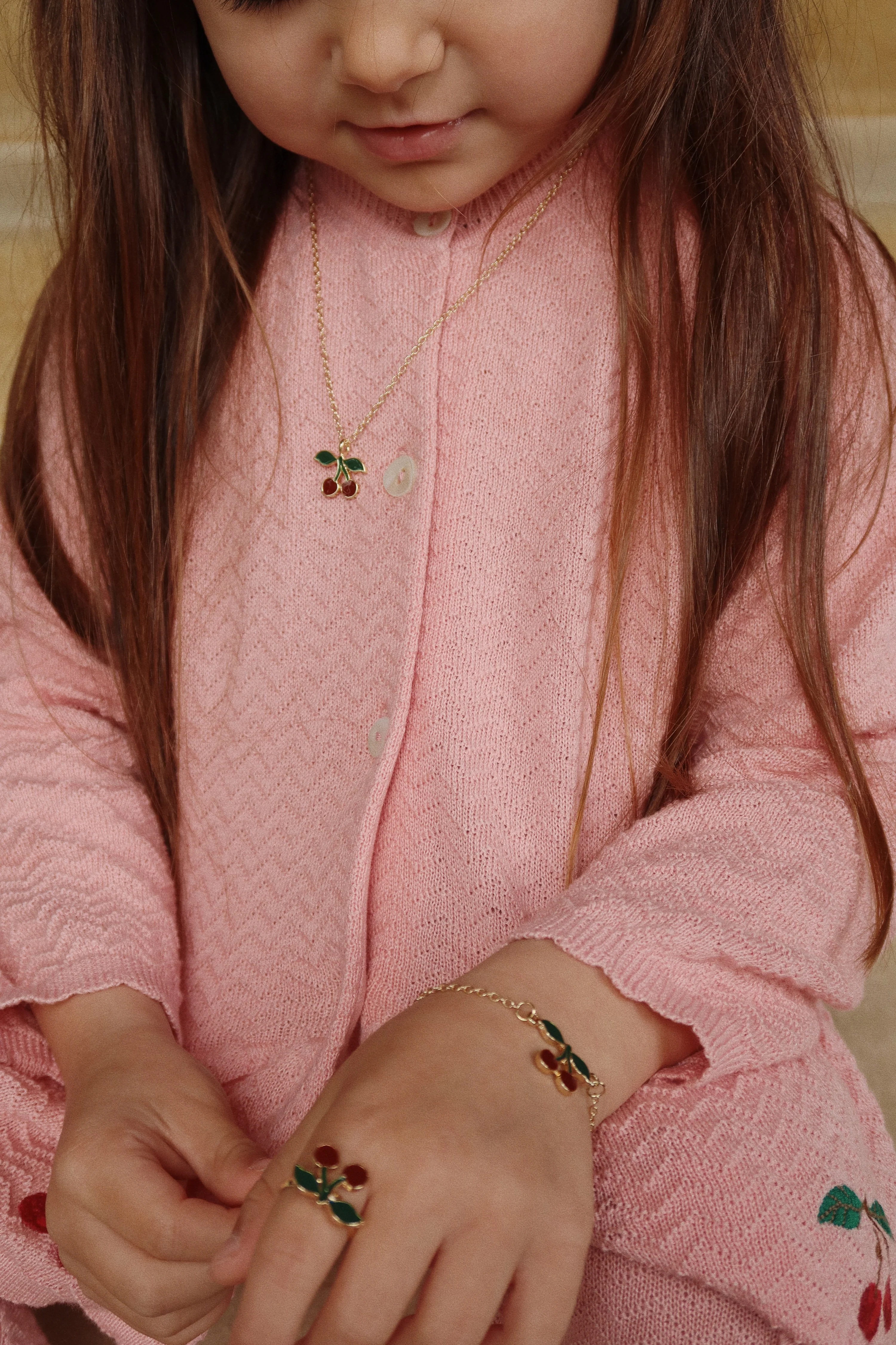 Cypres cardigan - mellow rose - 6M