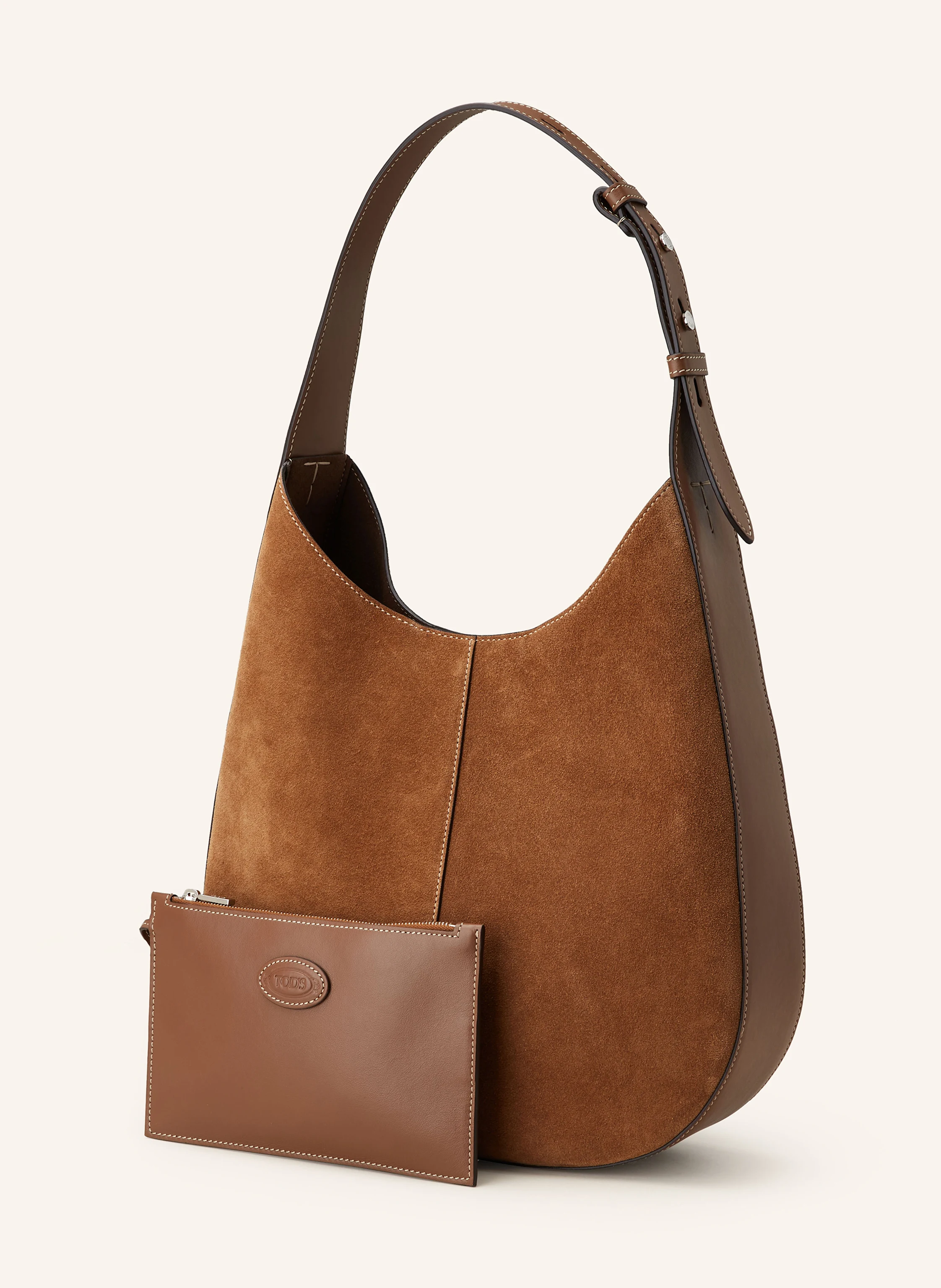 TOD'S Hobo-Bag DI SMALL mit Pouch
