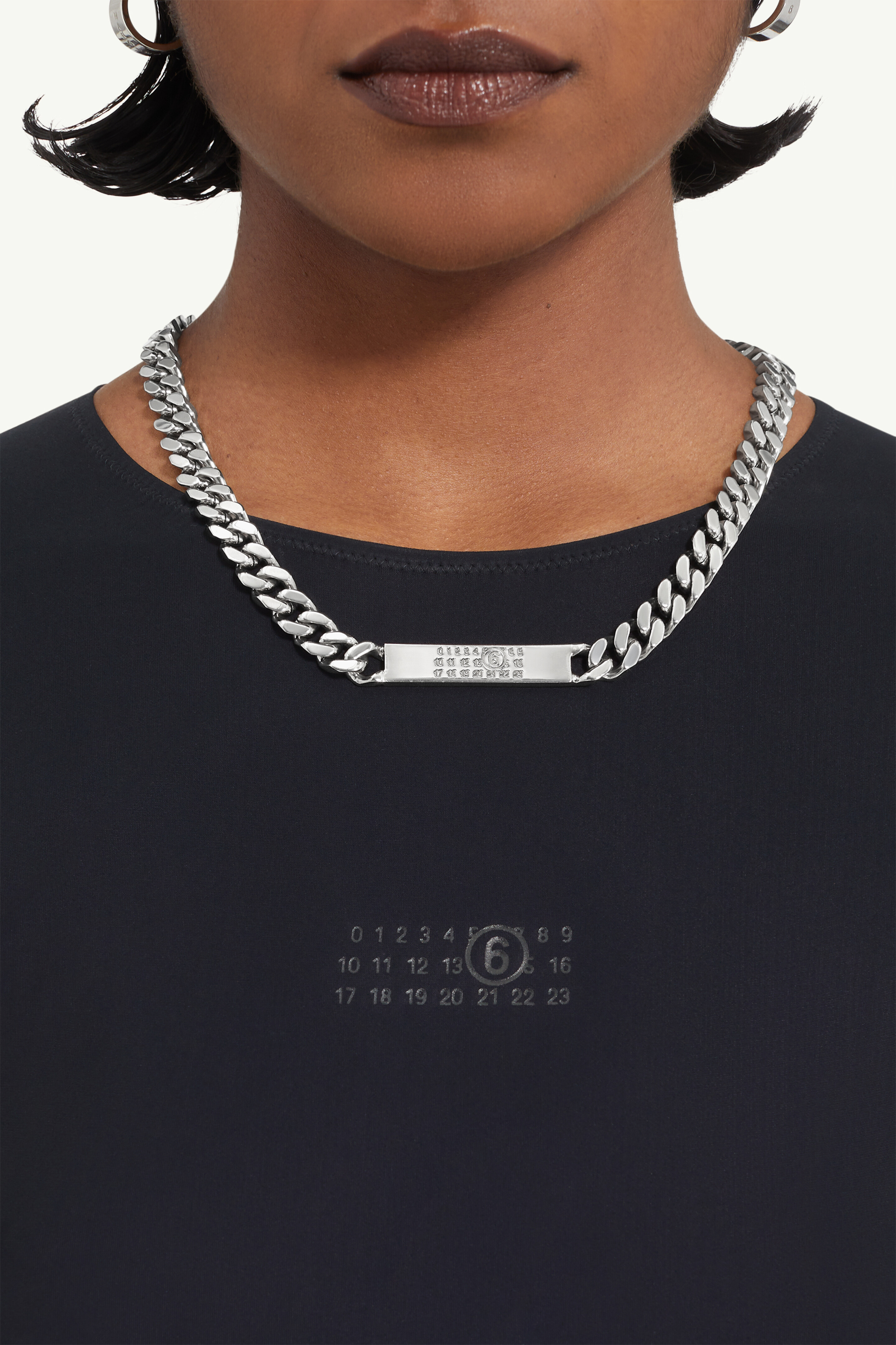 Collier chaîne classique laiton pour femme Polished palladio