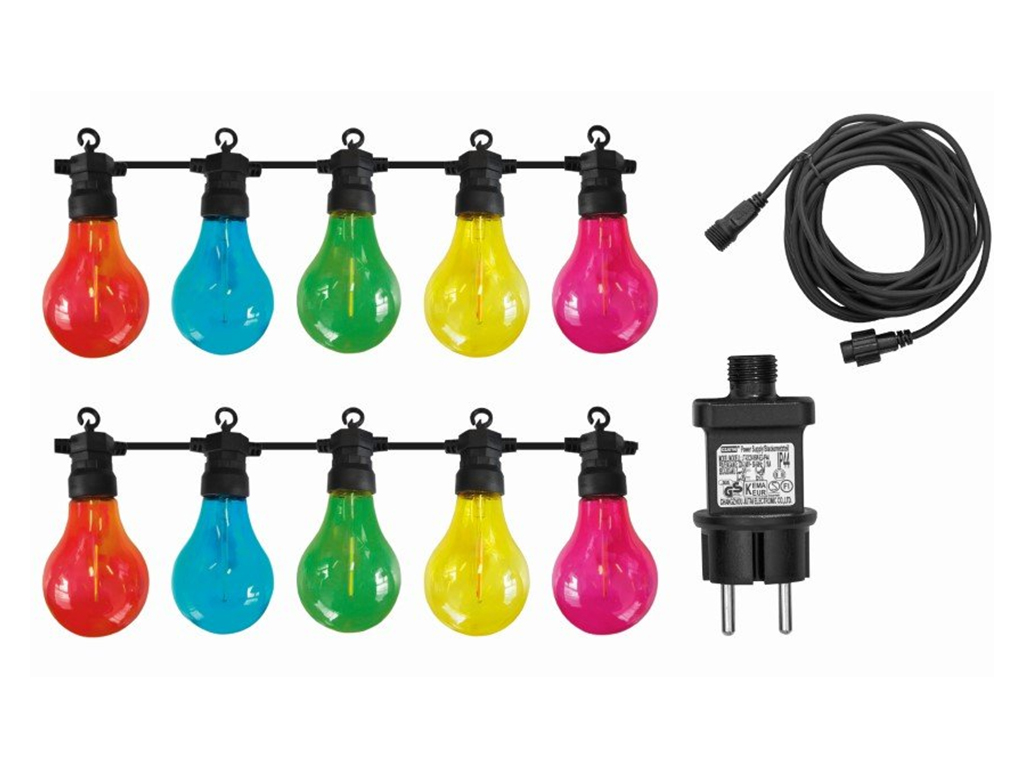Luxform Maui 24V 10 lamps verlengbare partyverlichting