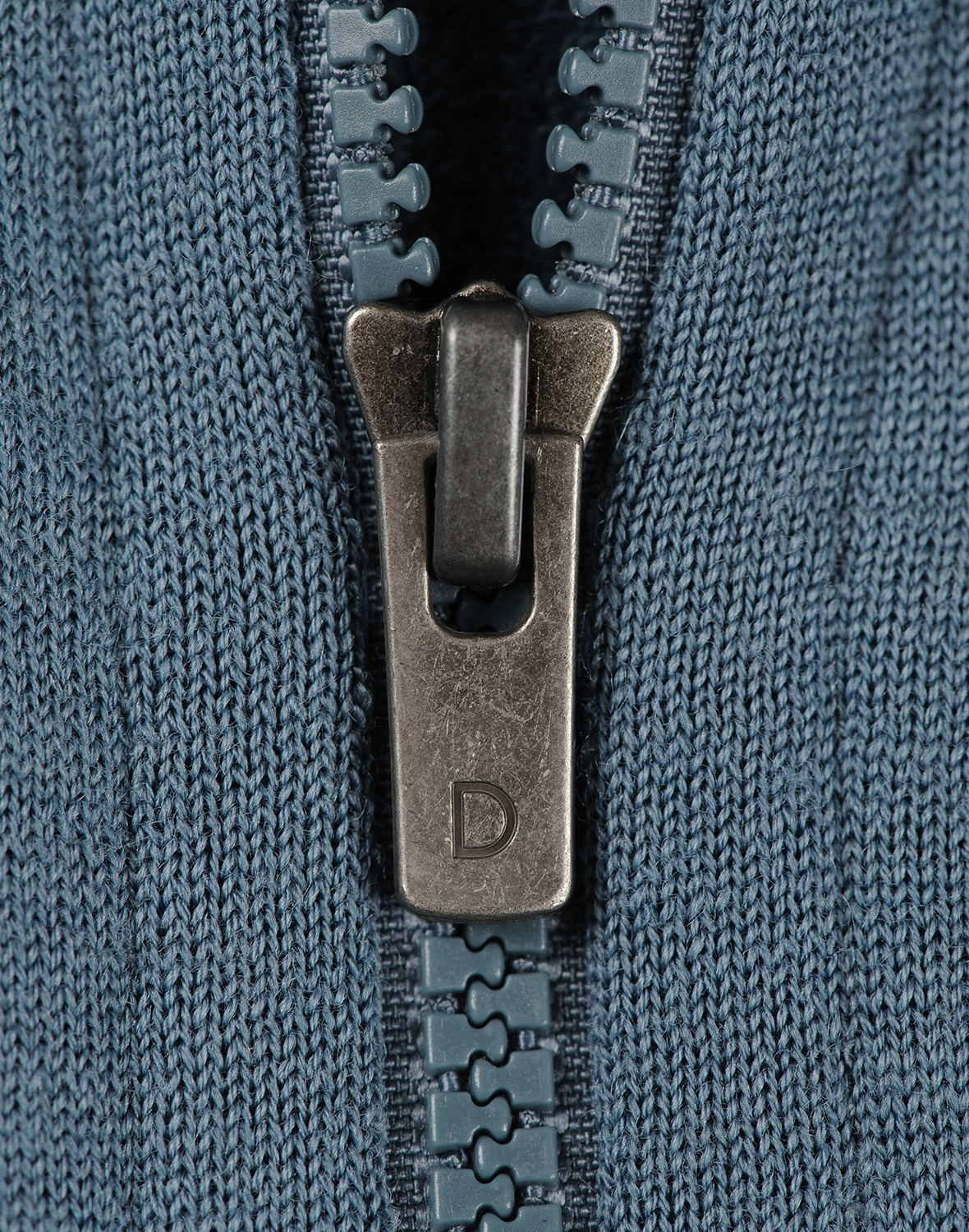 Vest met capuchon van merinowol terry voor heren