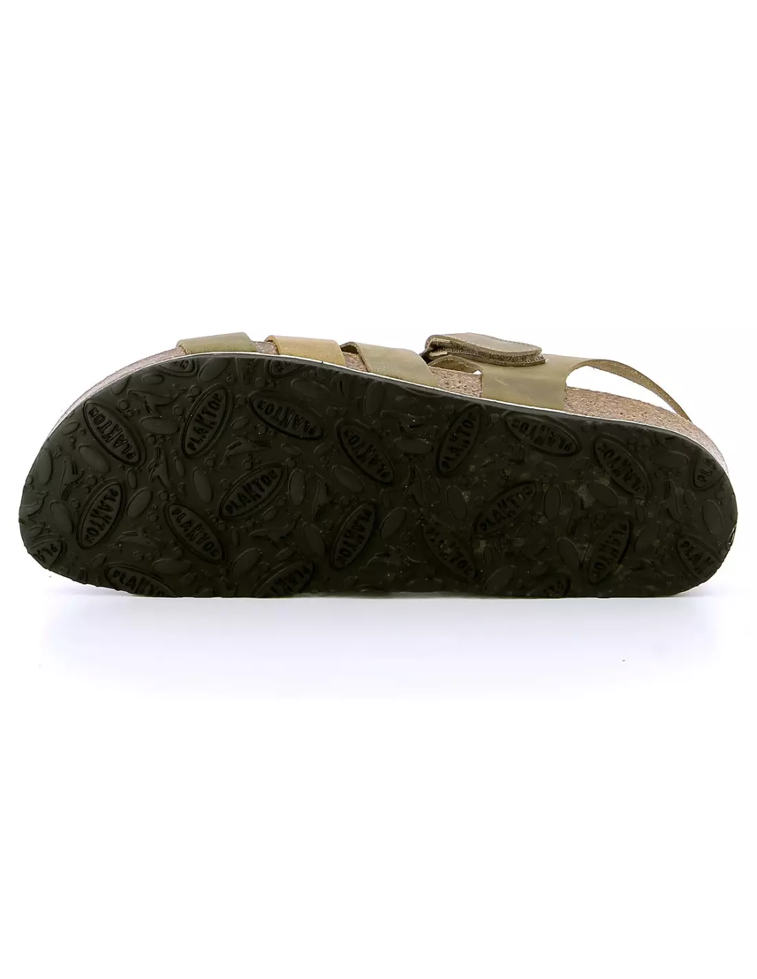 PLAKTON BIO BERTO - Sandales, mules & nu-pieds Kakibeige