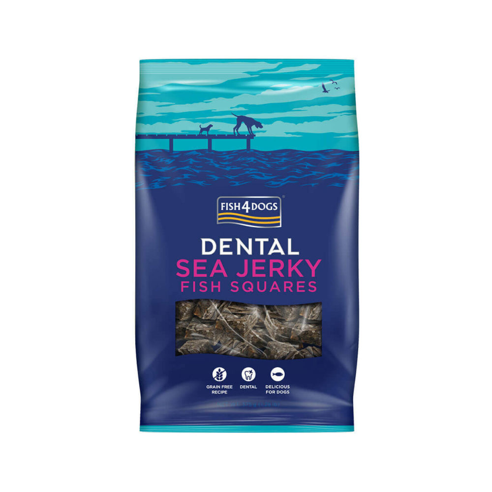Fish4Dogs Dental - Sea Jerky Fish Squares