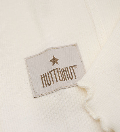 Huttelihut Schlupfmütze - Rib - 1-lagig - Antique White