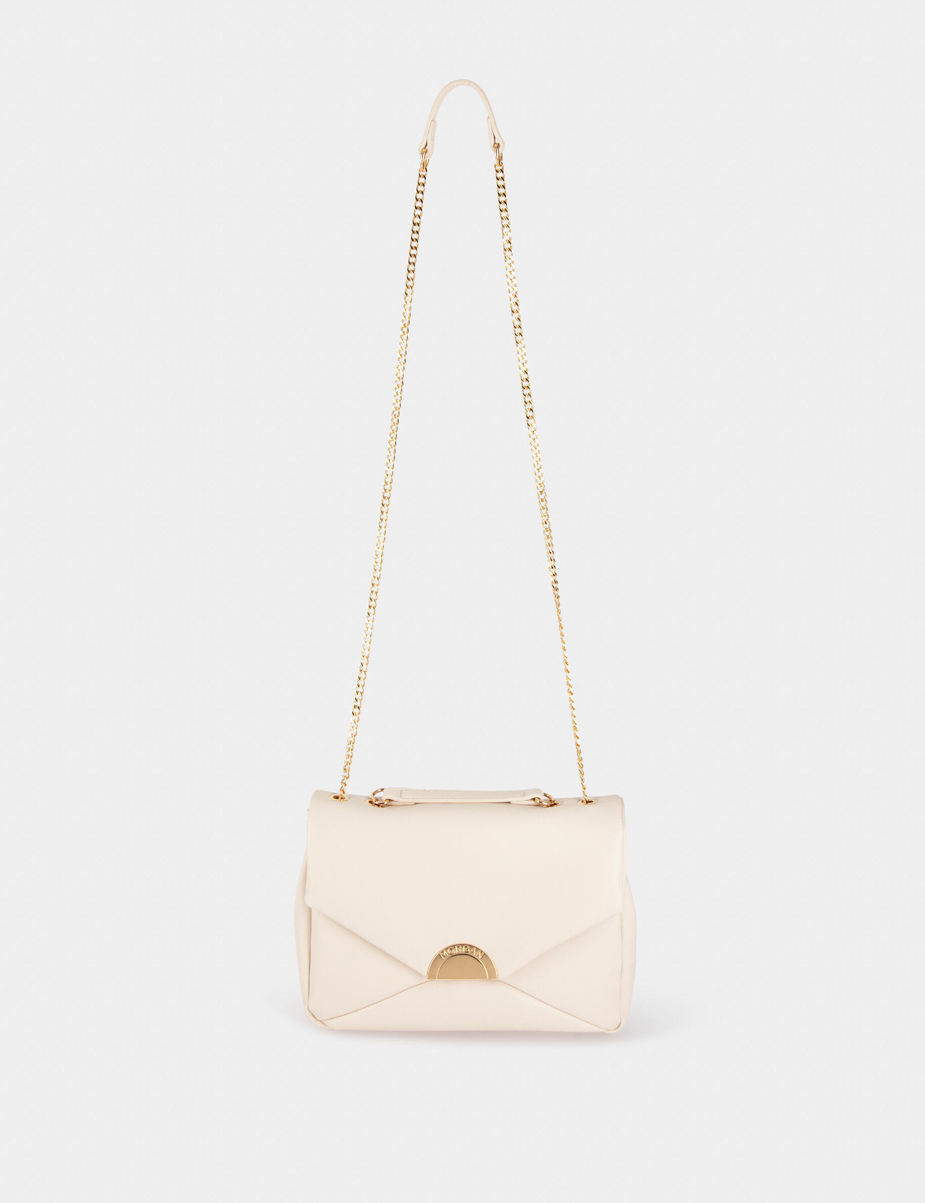 Sac effet enveloppe beige femme - beige