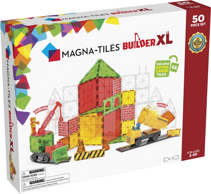 Magna-Tiles MAGNA-TILES Builder XL 50