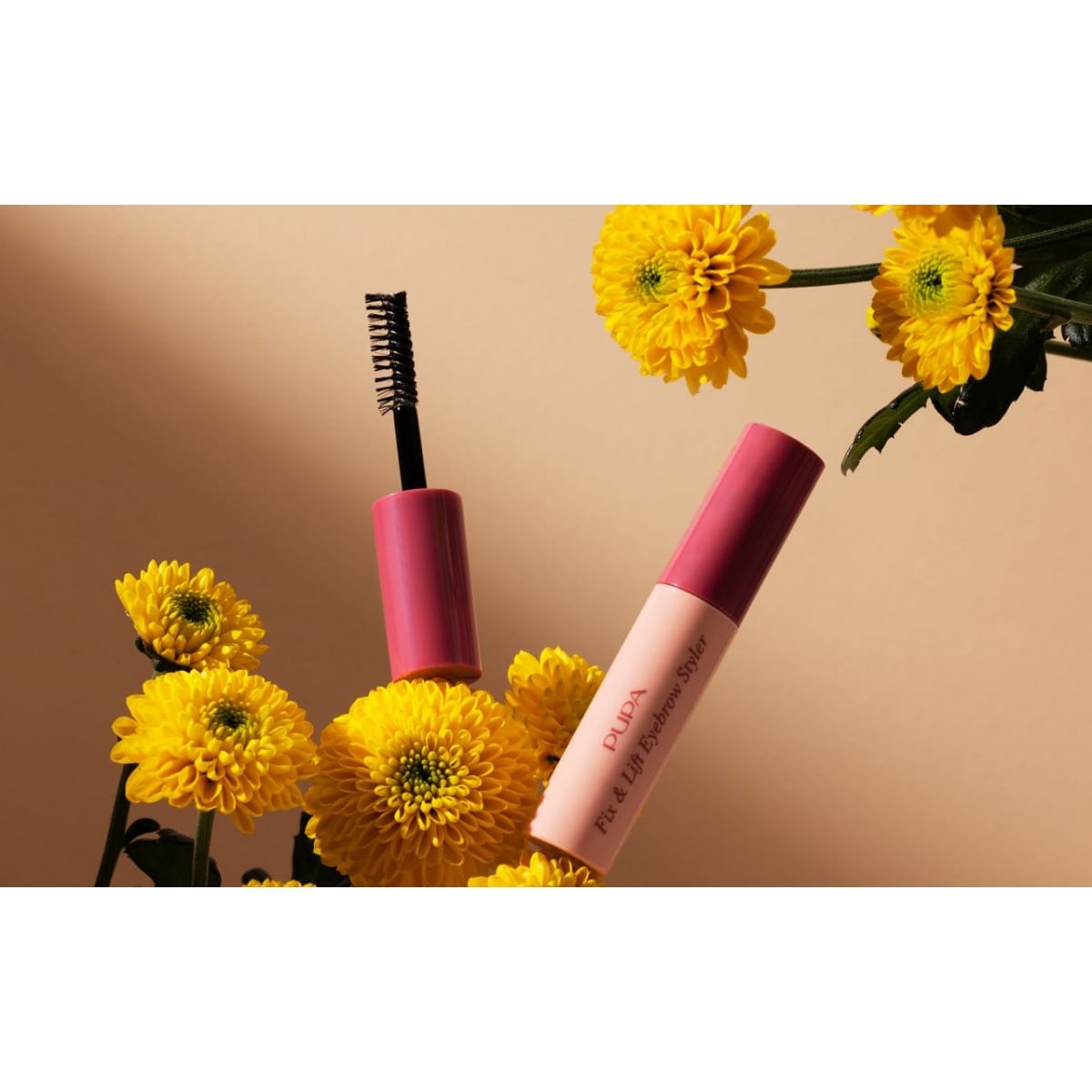 Pupa Fix &  Lift Eyebrow Styler Gel transparent pour les sourcils - Fixation forte - Longue tenue