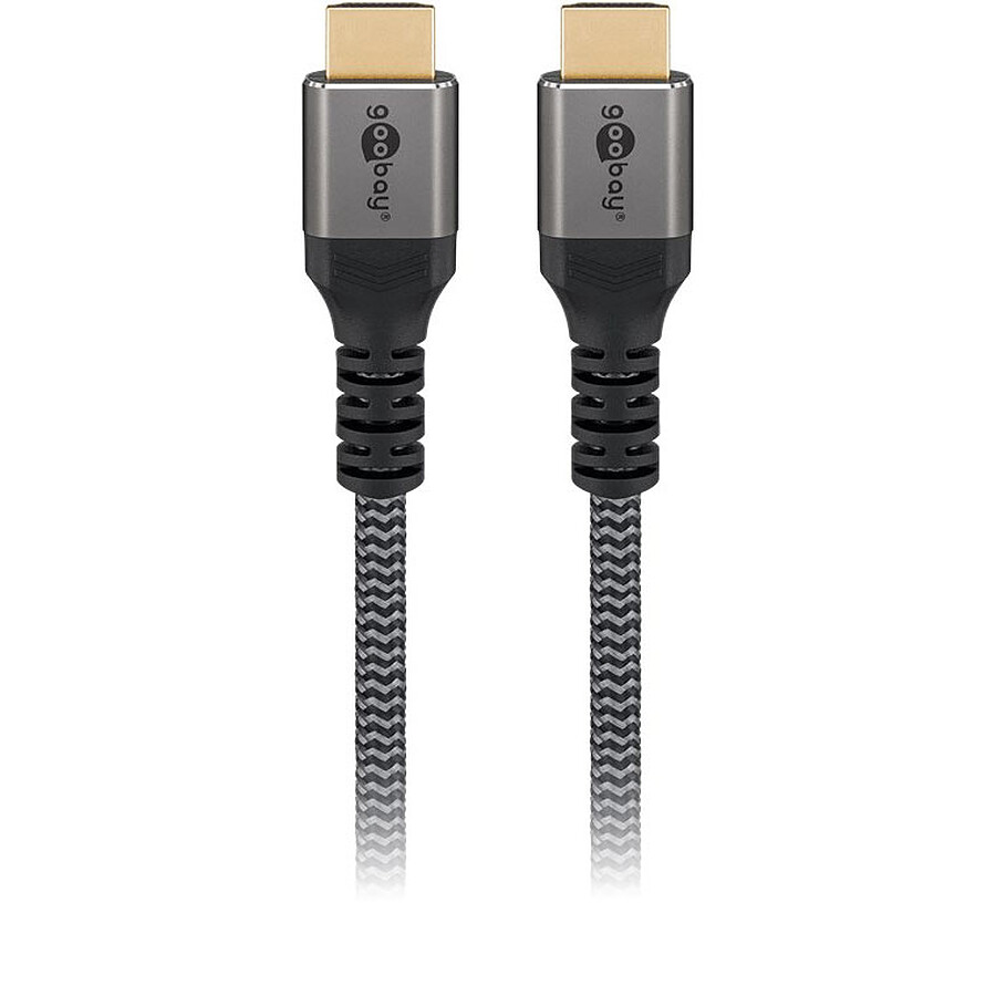 Goobay Plus Câble HDMI 2.1 8K - 0.5 m
