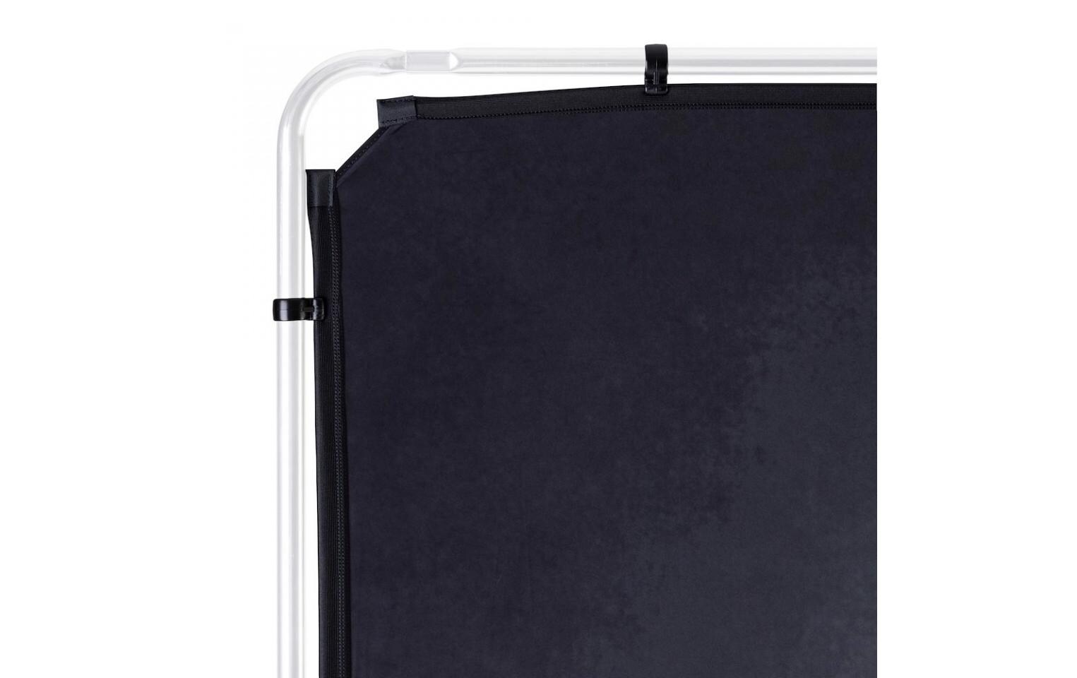 Hintergrundsystem EzyFrame Vintage-Pewter<br>Vielseitiges Hintergrundsystem mit Aluminiumrahmen