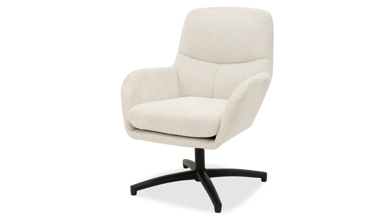 Draaifauteuil Egon 25 Natural Arnar B68 x D73 x H90 cm