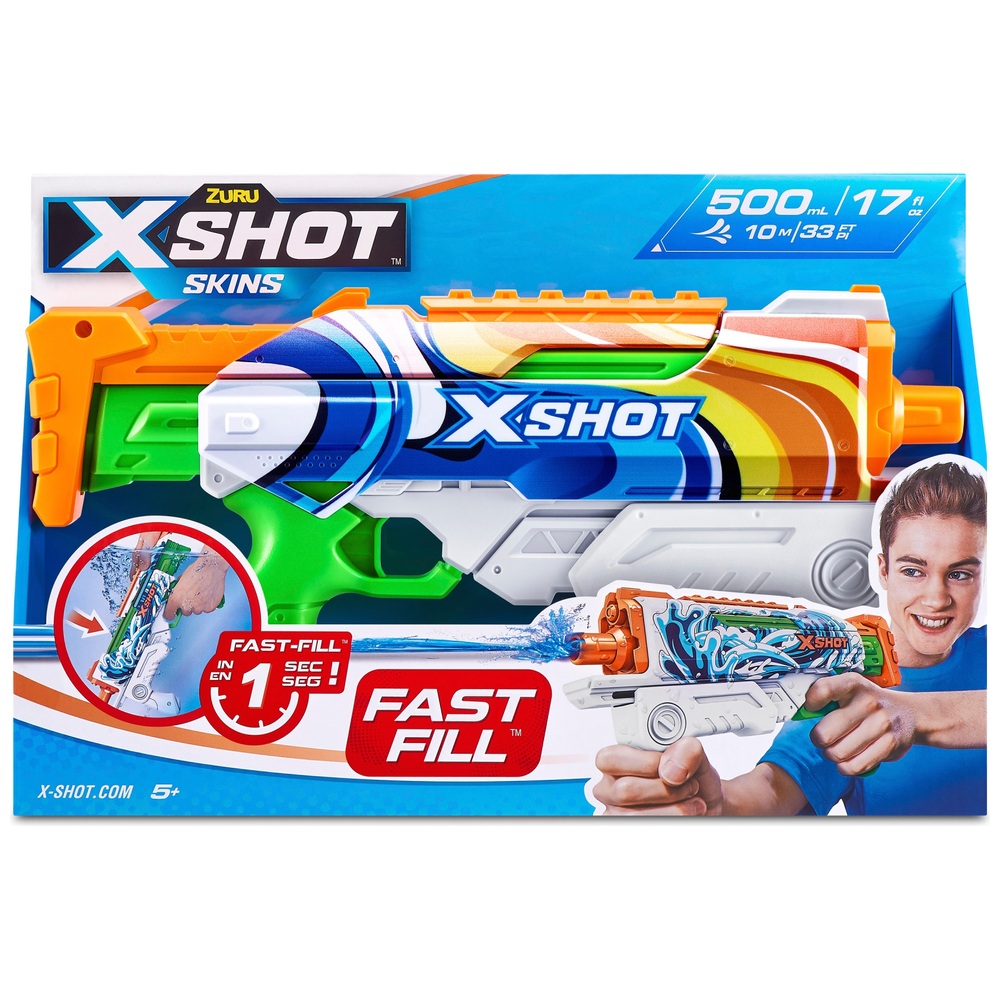 X-Shot Wasser-Schnellfüll-Skins Hyperload Wasserblaster Cruiser von ZURU