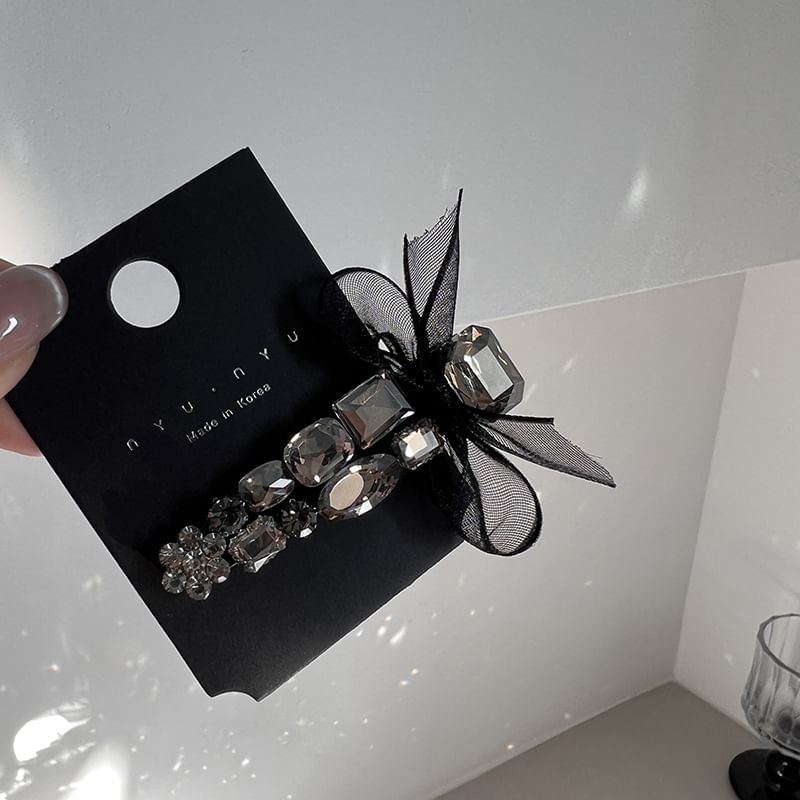 Sesori - Strik-strass haarspeld